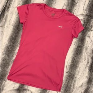 Pink exercise top